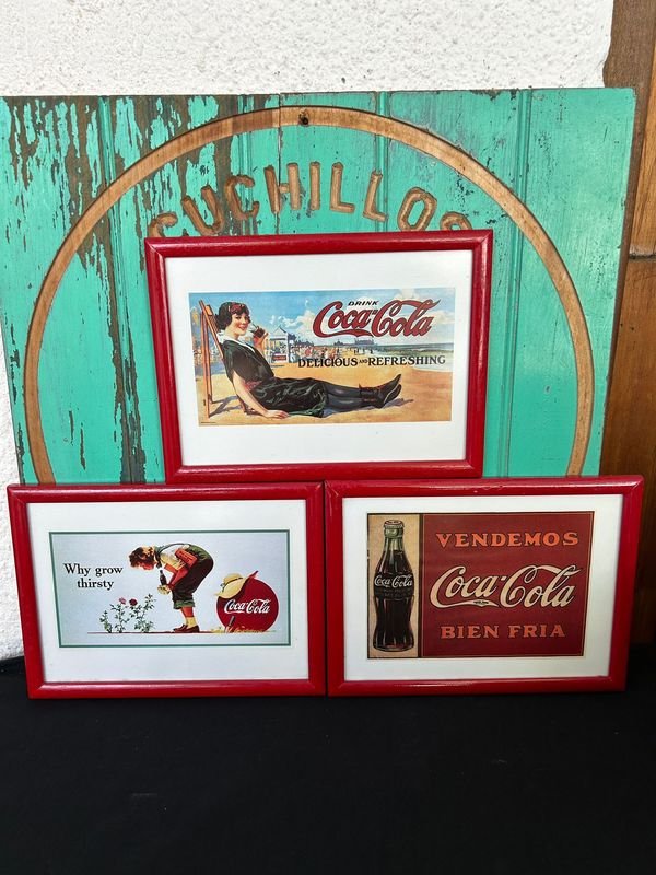 Colección de cuadros de Coca Cola de la década del 90 - imagen 1