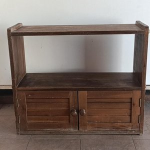 Mueble Rack de Madera con Dos Puertas - imagen 2