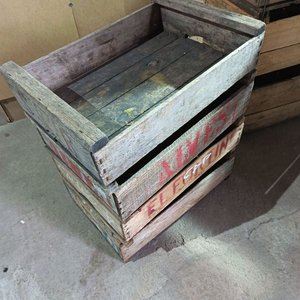 Lote de 12 Cajones de Madera Rústicos para Almacenamiento o Decoración - imagen 3