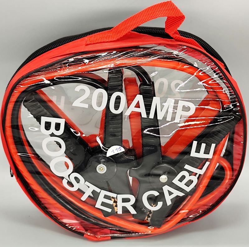 Cables de Arranque para Batería de Auto 200 Amperes, 2 Metros