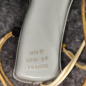 Secador de Pelo Francés Antiguo de Viaje 400W - imagen 3