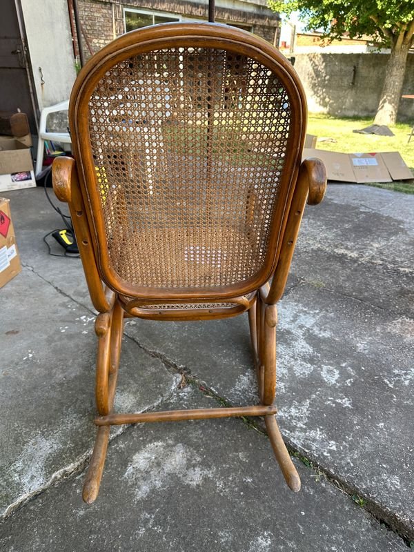 Silla de Roca Thonet Vienesa en Buen Estado - imagen 6