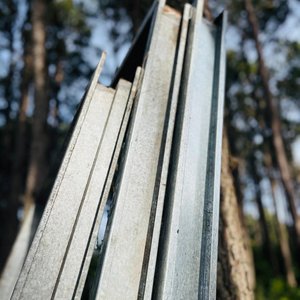 Lote de 3 Marcos Galvanizados para Construcción - imagen 2
