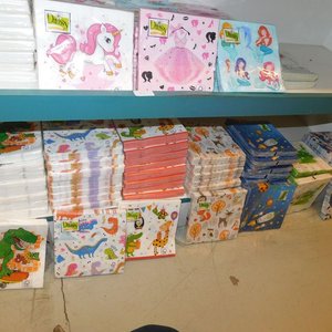 Lote siguiente: Servilletas con diseño mixto