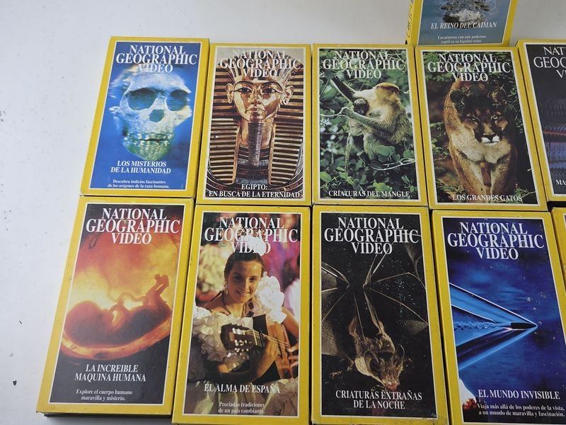 Colección de VHS National Geographic en Excelente Estado - imagen 8