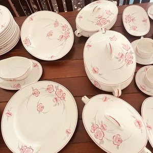 Juego de Loza Limoges Charles Ahrenfeldt: Vajilla Completa con Fuentes y Tazas - imagen 3