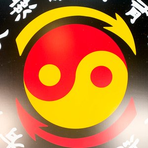 Cuadro Estampado Tela "Yin Yang" Artes Marciales 100x100 cm - imagen 2
