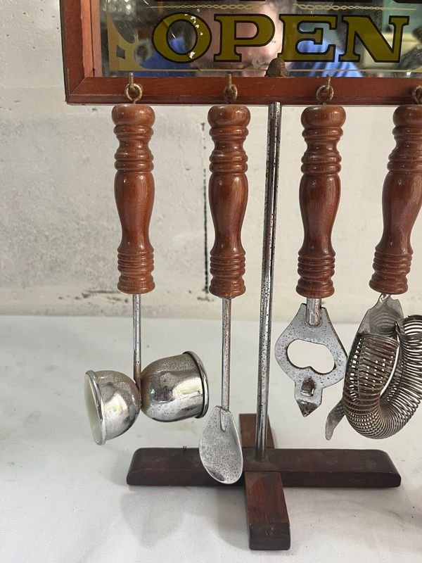 Juego para barman: Equipo de juego para barmán con herramientas y accesorios - imagen 6