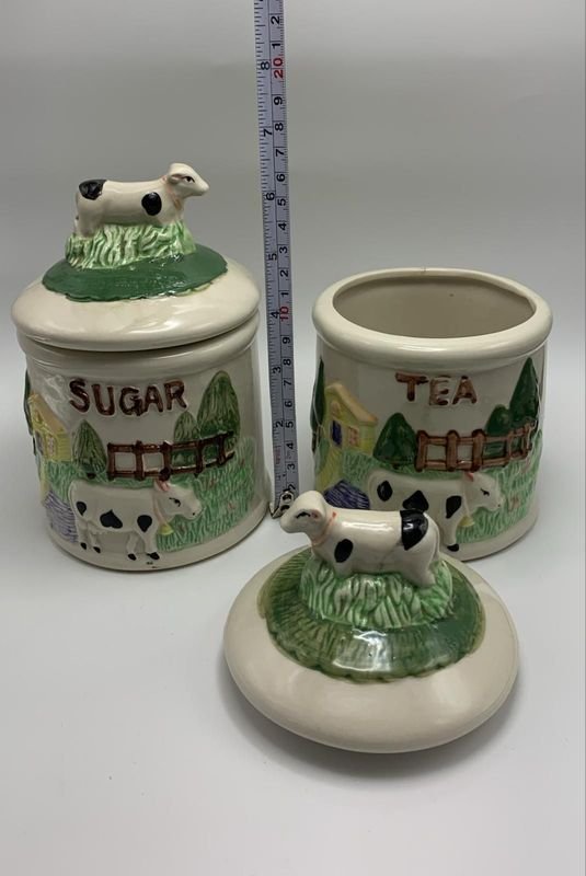 Juguetes de cerámica con vaca - imagen 3