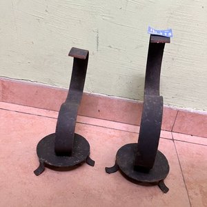 Par de Soportes Metálicos para Velas - imagen 3