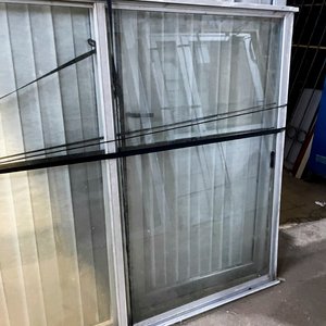 Ventana Corrediza de Aluminio y Vidrio, Dos Hojas, 150x190 cm - imagen 4