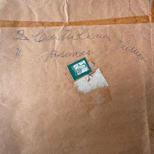 Sobre de Empresa Onda S.A. con Sello y Papel Pegado de Colección - imagen 3