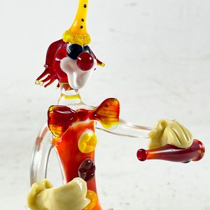Figura de Payaso en Cristal Murano, 21 cm - imagen 4