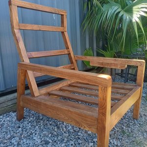 Sillón de Paraíso Macizo Estilo Nórdico - imagen 3