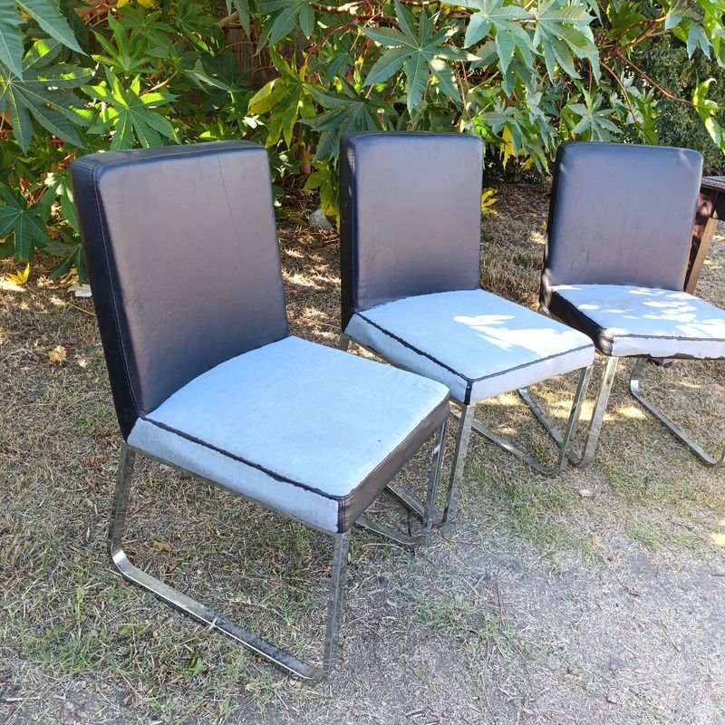Sillas de Oficina con Patas Cromadas - imagen 2