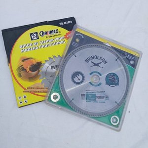 Lote de 2 Sierras Circulares para Madera y Aluminio Nicholson y Unaimex - imagen 4