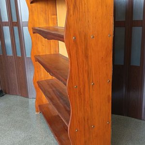 Biblioteca de Madera con 4 Estantes - imagen 2
