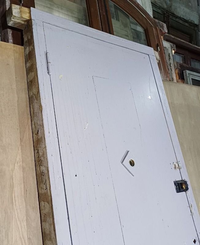 Puerta de ingreso de cedro con marco en pinotea - imagen 7