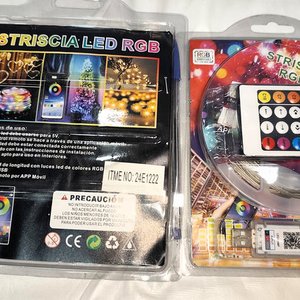 2 Tiras de Luces LED RGB 10M Adhesivas con Control Remoto y App, USB - imagen 4