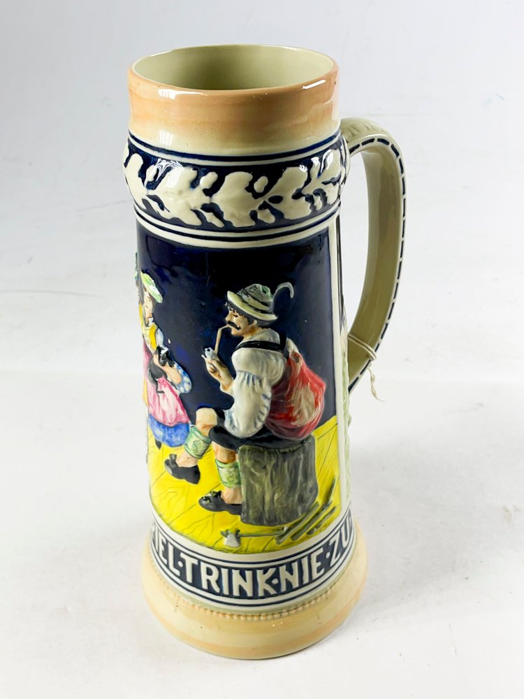 Jarra para cerveza Lozur, cerámica decorativa - imagen 2