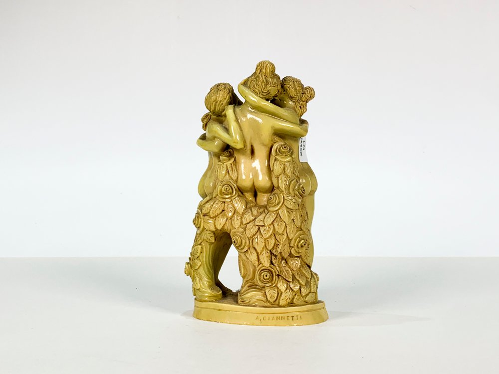 Figurita de cerámica Damas desnudas - imagen 4