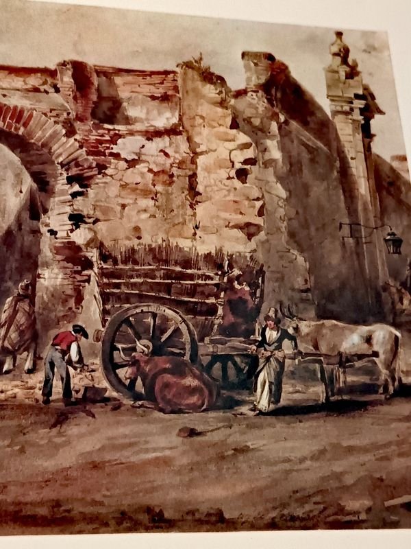 Lámina Costumbrista del Siglo XIX: Detalles de la Ciudadela - imagen 12