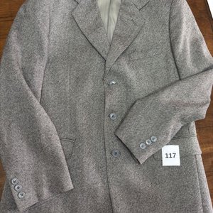 Saco de Vestir Gris Talle M - imagen 4