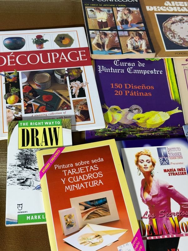 Colección de libros de manualidades y decoración en español e inglés - imagen 7