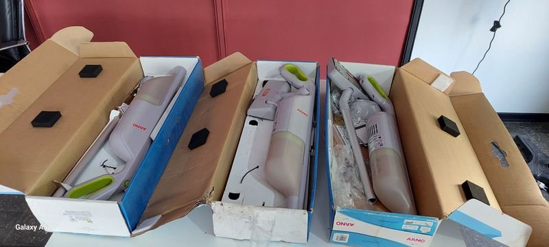 Lote anterior: Lotes de aspiradoras Arno nuevas con faltantes