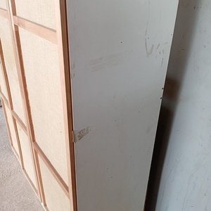 Ropero de Madera con 3 Puertas y Arpillera - imagen 4