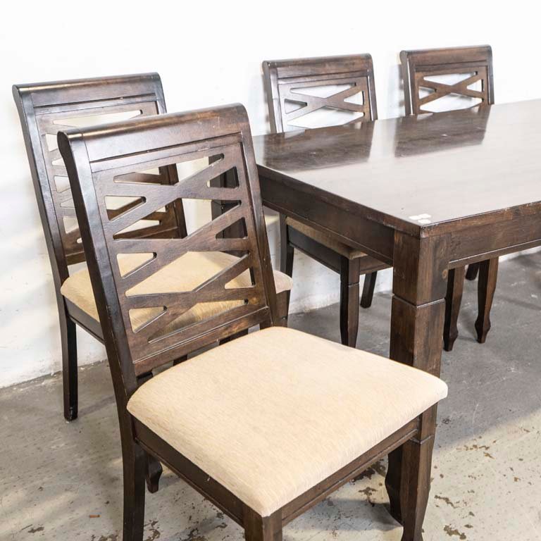 Mesa de comedor y sillas para seis personas - imagen 2