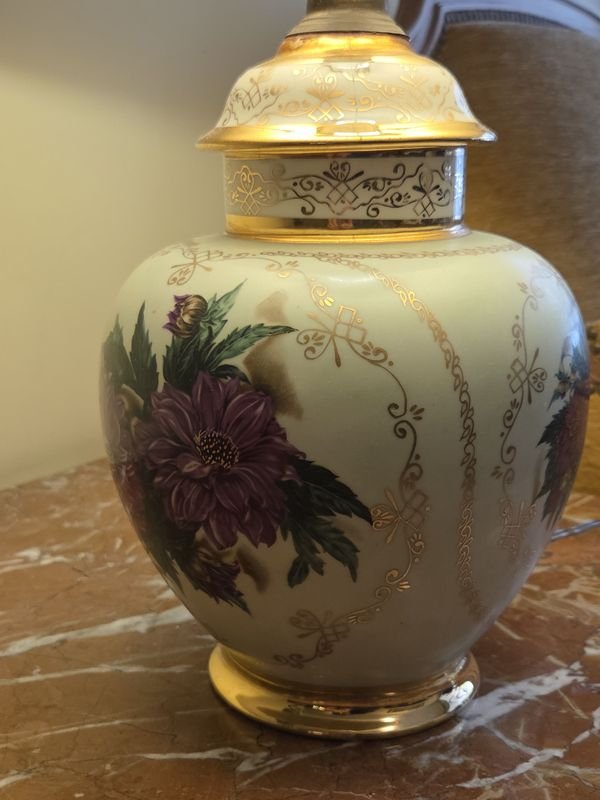 Lámpara de mesa en porcelana alemana de alta calidad - imagen 2