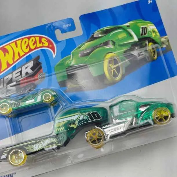 Coche de juguete Hot Wheels Super Rigs X-Trayn - imagen 2