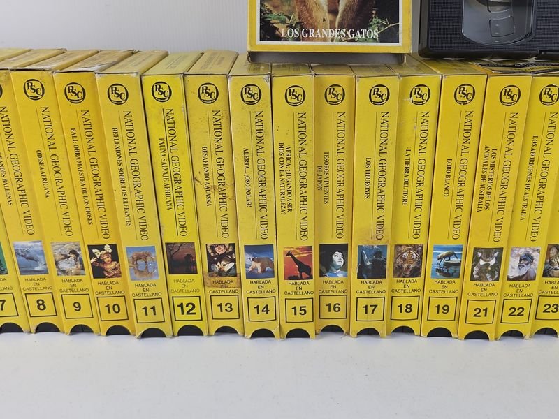 Colección de VHS National Geographic en Excelente Estado - imagen 4
