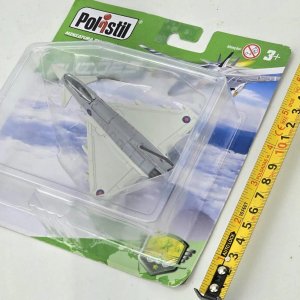 Miniatura Polistil Eurofighter EF 2000 Avión de Metal - imagen 6