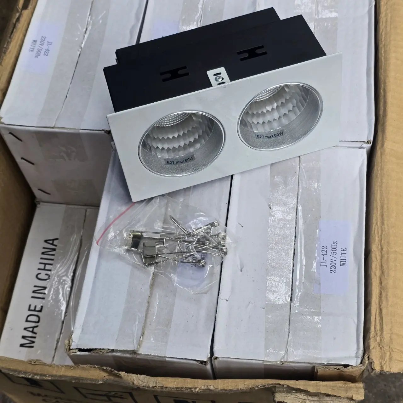 Lámparas de techo dobles con enchufe E27 - imagen 2