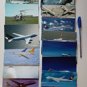 Lote siguiente: Lote de 70 Postales de Aerolíneas Internacionales - Sin Uso
