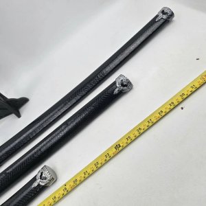 Juego de 3 Katanas Decorativas con Soporte - imagen 5