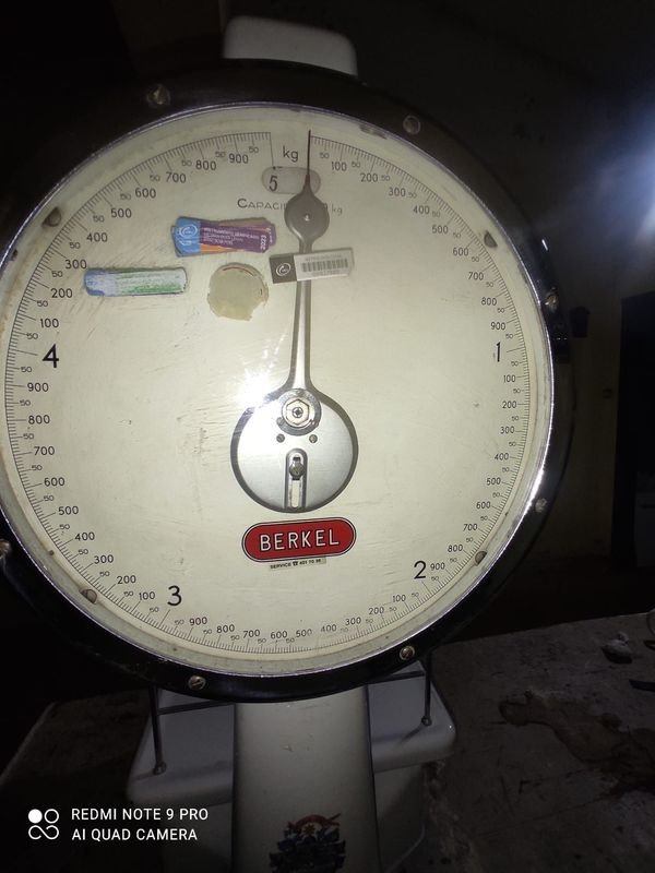 Balanza BERKEL original modelo TYPE RNRU, de Fabricación italiana - imagen 8