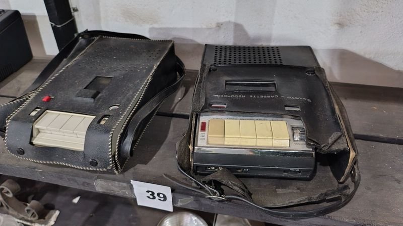 Grabadores de cinta de cassette antiguos - imagen 3