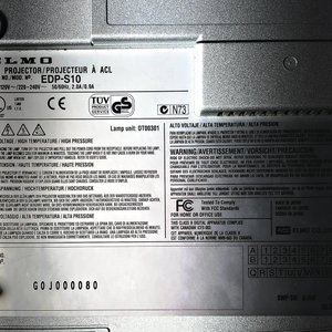Proyector Elmo 3LCD Data Projector con Control Remoto - imagen 5