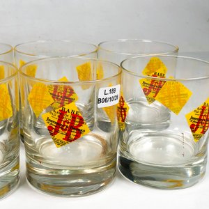 Juego de 8 Vasos para Whisky con Monograma J&B - imagen 4