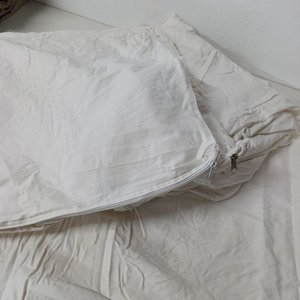 Fundas para Almohadón de Sillón Blancas con Cierre - Varias Medidas - imagen 2