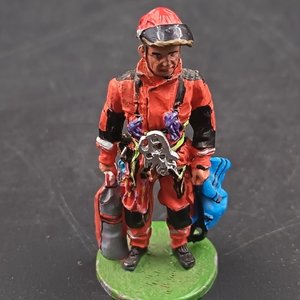 Figura de Bombero en Plomo Colección Del Prado, España - imagen 2