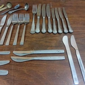 Lote de 31 Cubiertos de Empresas de Aviación Desaparecidas - Coleccionismo - imagen 2