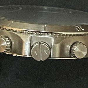 Reloj Armani Exchange AX1750 Cronógrafo Acero Inoxidable Caja Original - imagen 12