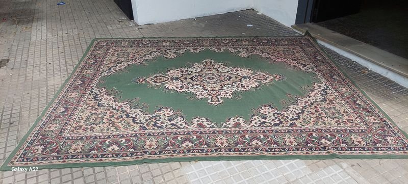 Linda Alfombra de Piso con Diseño Oriental - imagen 4