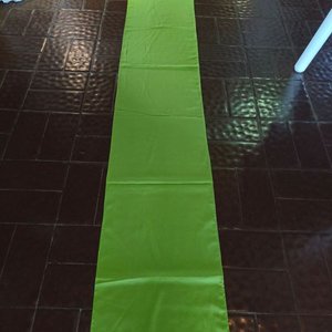 12 Caminos de Mesa Verdes Brillantes - imagen 2