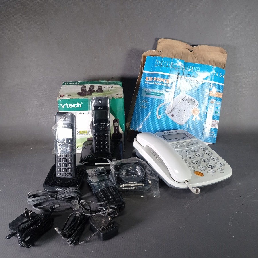 Lote anterior: Teléfonos inalámbricos Vtech Lyrix 500-3 y Panasonic KX-T990CH