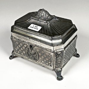 Caja Alhaja Metálica WMF con Llave y Forro Interior - imagen 1